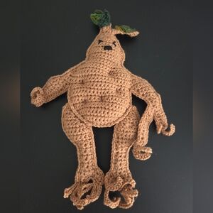 Handmade Crocheted Mandrake
